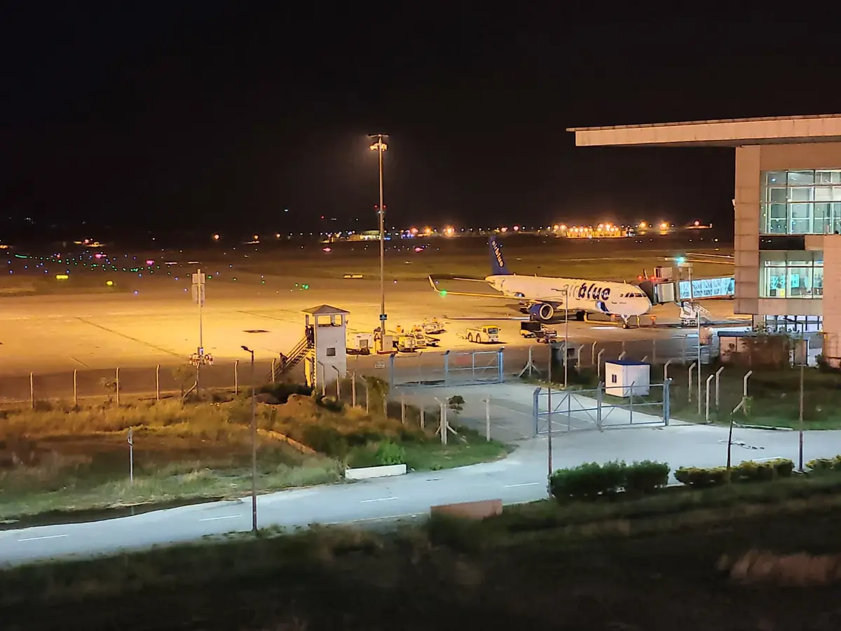 Airblue Airbus på Islamabad International Airport