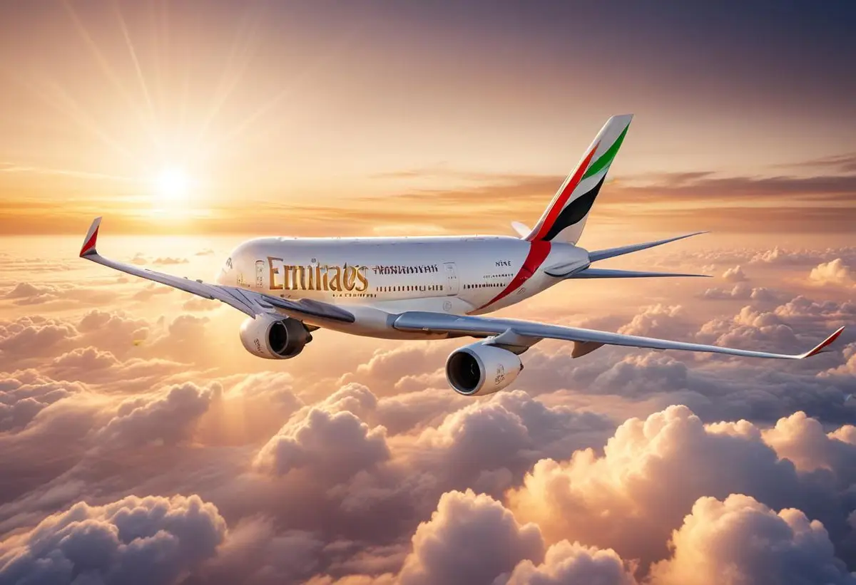 Upplev världen med Emirates-flygningar illustration
