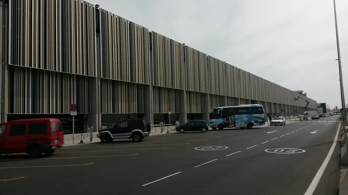 Terminalbyggnaden på Gran Canaria flygplats