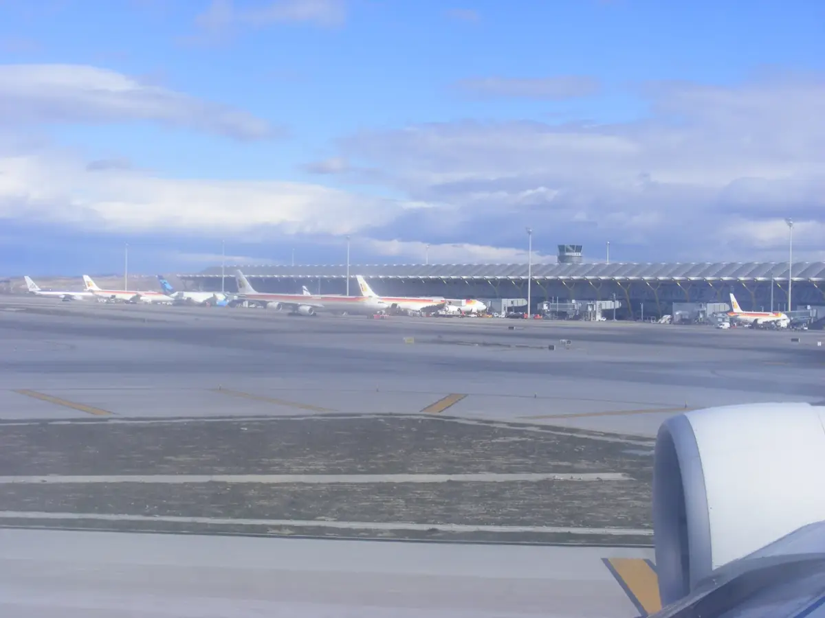 Terminal T4S på Madrid Barajas flygplats