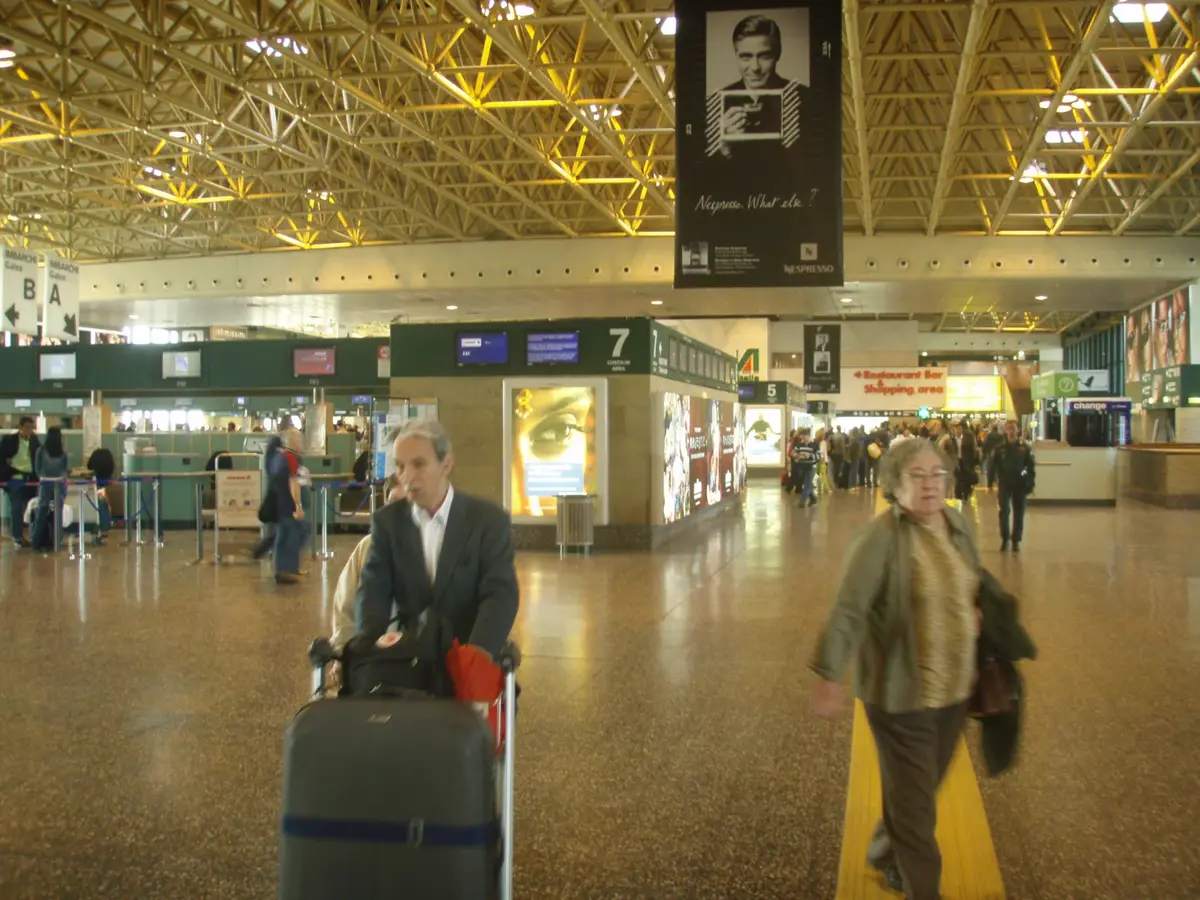Terminalen på Milano Malpensa flygplats