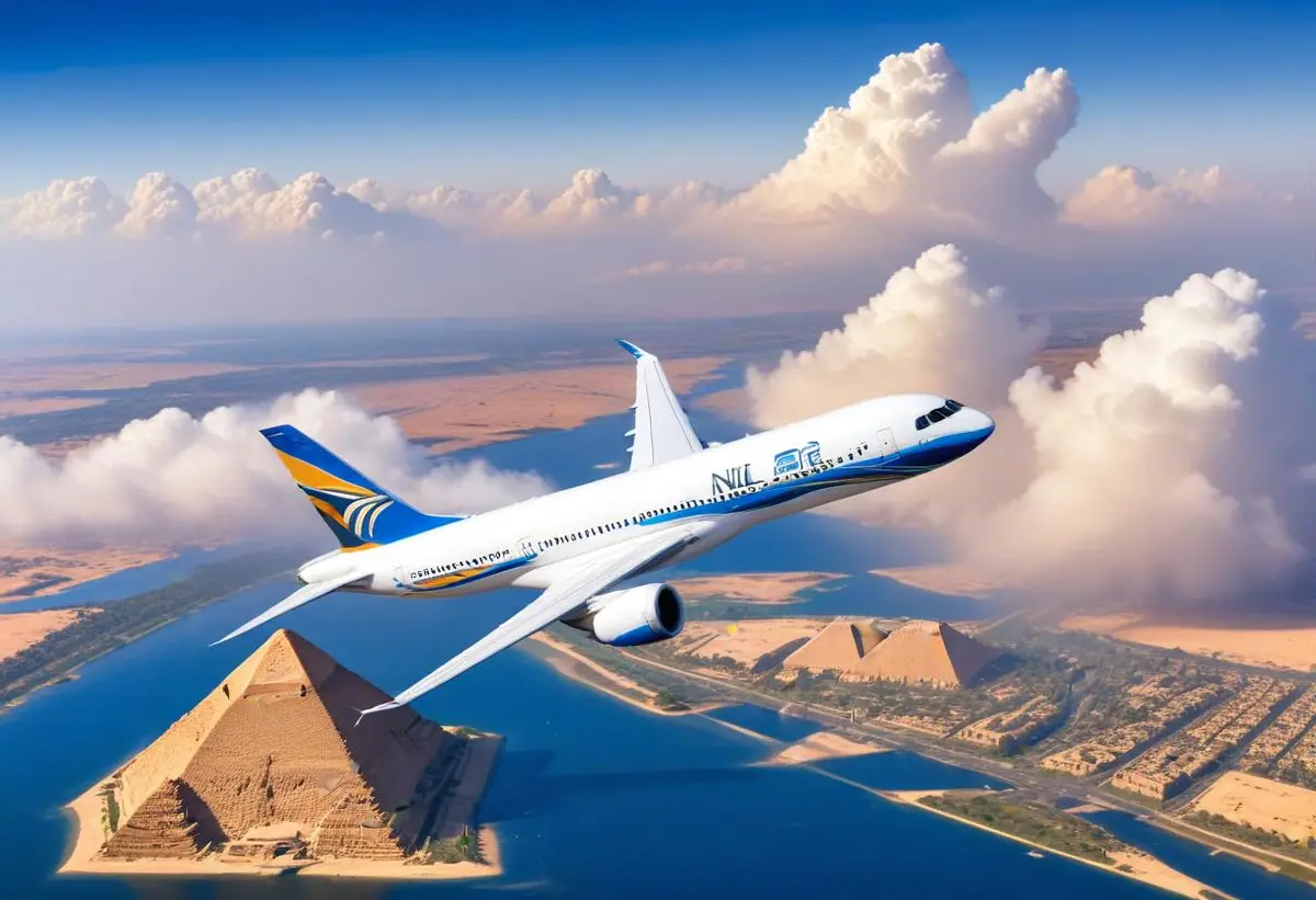 Upplev äventyret med Nile Air illustration