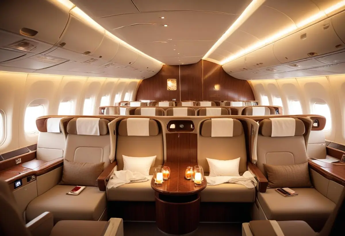Upptäck fördelarna med SAS Business Class på långflygningar illustration