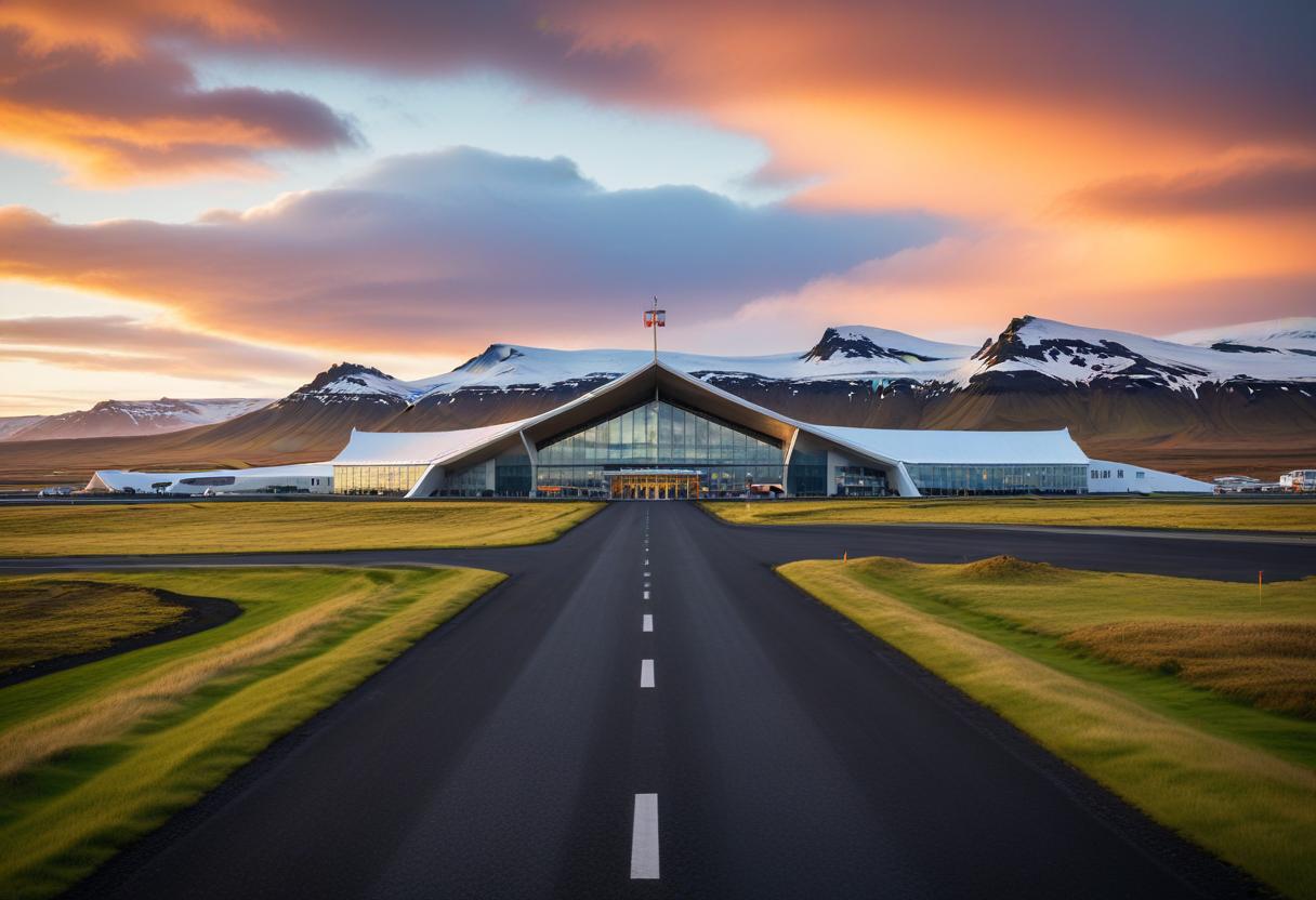 Utforska magin på Islands flygplats! illustration